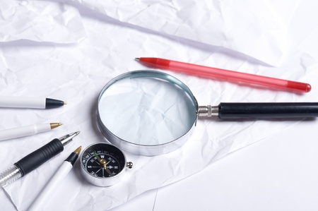 Business background with pen and compass
の写真素材