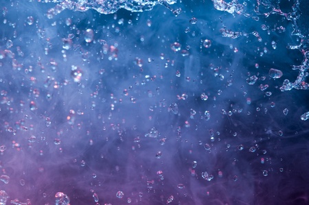 Water and smoke. Creative backround with drops
の写真素材