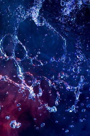 Water and smoke. Creative backround with drops
の写真素材