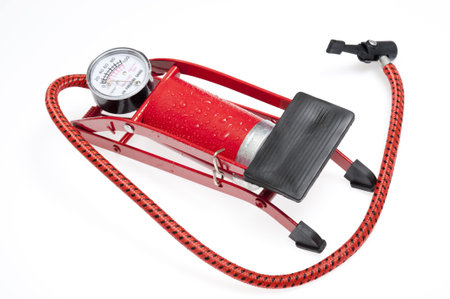 Aip-pump isolated on the white backgroundの写真素材