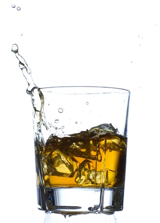 Whisky and ice   の写真素材
