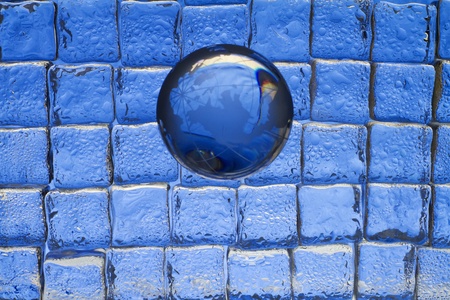 Blue earth の写真素材