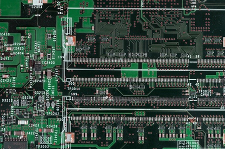 Close-up veew of the abstract microcircuit. Electronic Background
の写真素材