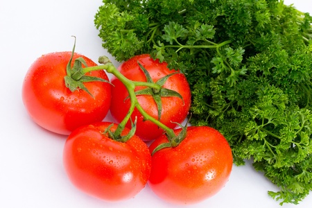 Fresh tomatoの写真素材