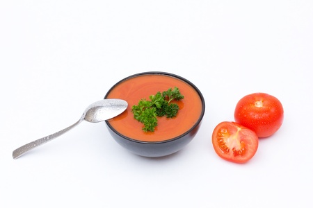 Tomato soupの写真素材