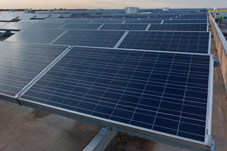 Photocells on the roof