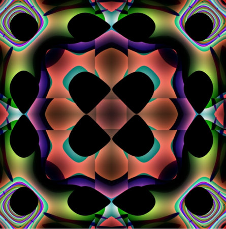 abstract background of geometric shapes