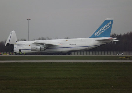 AN 124 - Ruslan at the airport in Pardubice