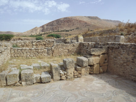 Bulla Regia one of the richest ancient cities in North Africa - excavations