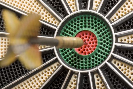 a good shot, just hit with a middleの写真素材