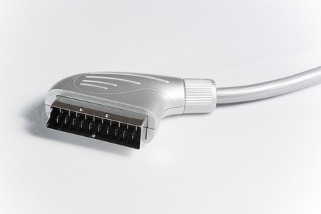 a scart connection to connect the tag technologiesの写真素材