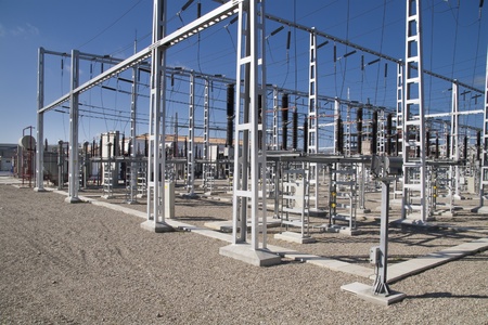 one power plant that generates electricity for a cityのeditorial素材
