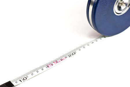 a tape measure blue for professionals