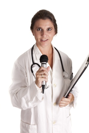 a doctor of medicine lecturingの写真素材