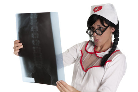 a pretty nurse, ready to care for their patients