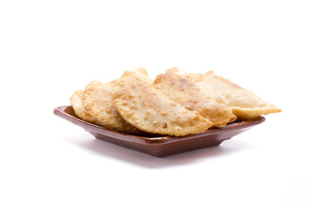 dumpling stuffed with tuna and meat, an excellent snack