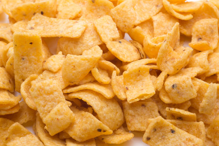 corn bark potatoes, a very typical snack for half a day