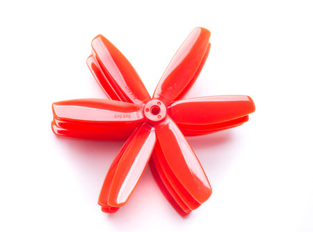 red propellers for racing drone