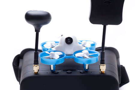 FPV glasses and Tiny Whoops with camera for immersive experience