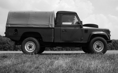 land rover defenderのeditorial素材