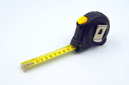 Yellow tape measure