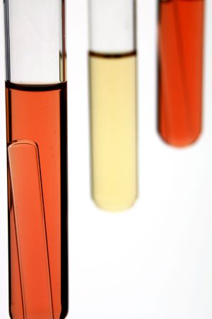 Colorful bacteriological mediaの写真素材