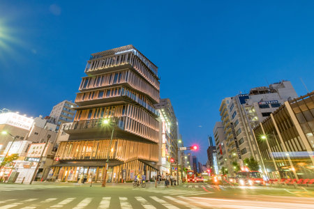 Tourist information building at Asakusa Tokyo Japan on July 3rd,2016