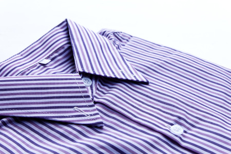 Man shirt isolated on white background-2の写真素材