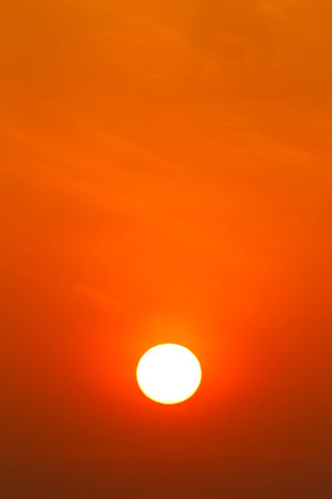 View of sunrise background in Thailand-2の写真素材