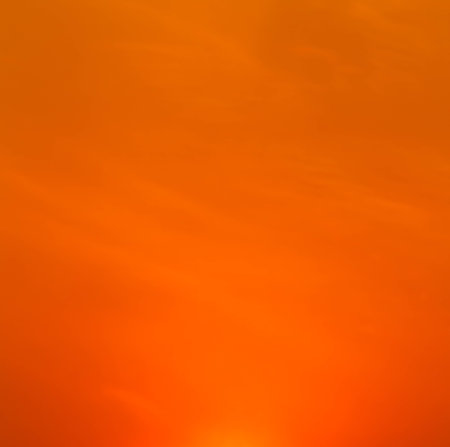 Background of sky at sunrise in Thailandの写真素材