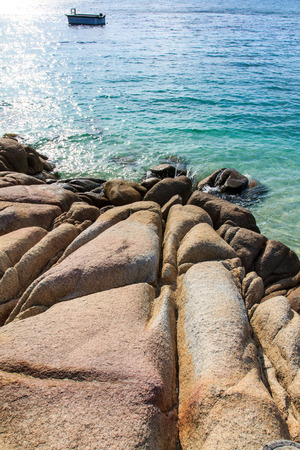 Monnok island in Rayong province, Thailandの写真素材
