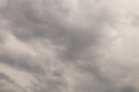 Dark sky clouds background before rainの写真素材