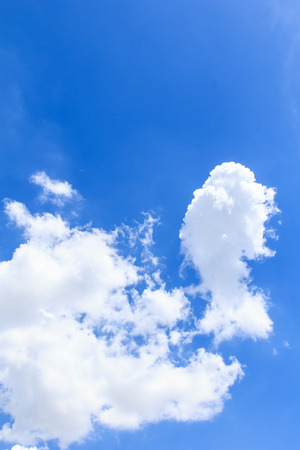 Group of clouds and sky backgroundの写真素材