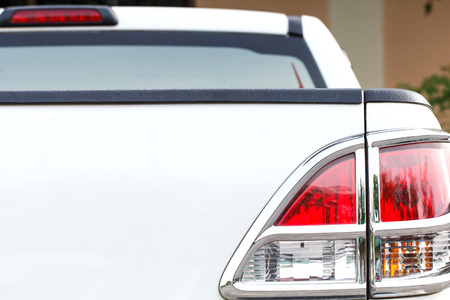 Close-up of back car lightの写真素材