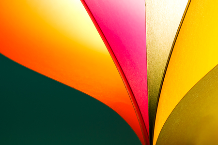 Beautiful paper color background and abstract with warm toneの写真素材