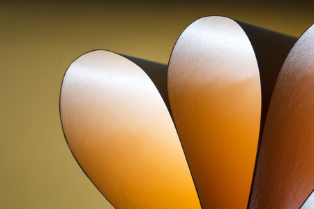 Orange paper color background and abstract-2の写真素材