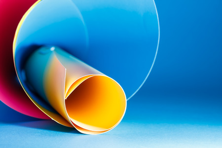 abstract and background from color paper-8の写真素材