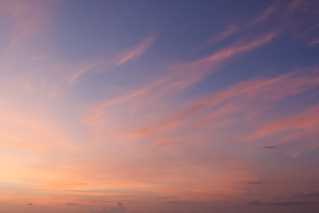 beautiful red and purple sunset sky backgroundの写真素材