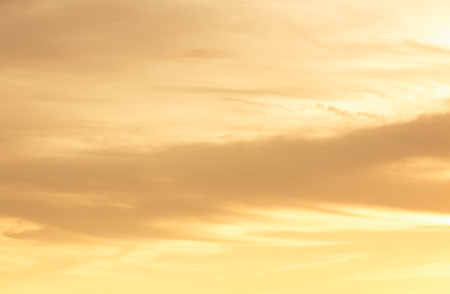 Beautiful abstract orange sky used for backgroundの写真素材