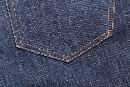 Jeans abstract texture and background with macroの写真素材