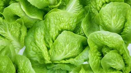 Pattern of collard green. Macro photo collard green texture. Fresh green leaf vegetable. Vegetables for diet and healthy food. Organic foodの素材