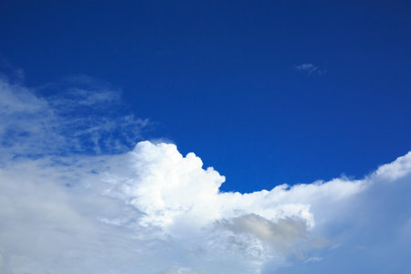 sky cloud before rain fall