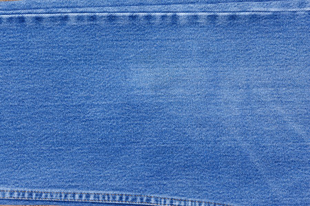 Blue jeans on white background