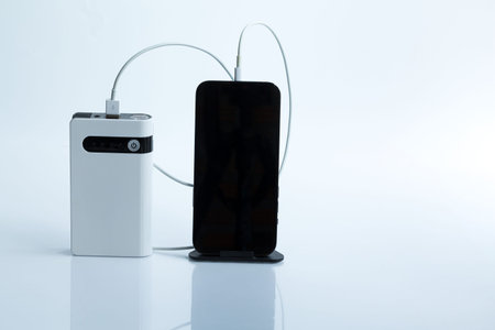 Power bank connector mobile phone.