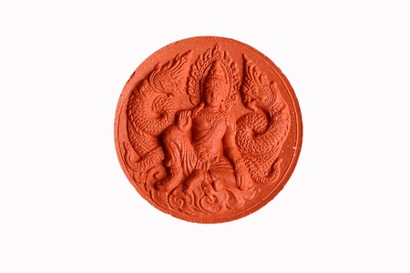 sculpture thai style of got imageの写真素材