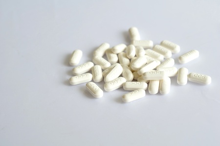 A pill of paracetamol の写真素材
