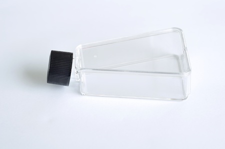 Tissue culture flask, small sizeの写真素材