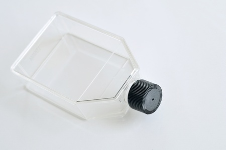 Tissue culture flaskの写真素材