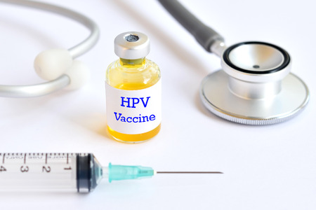 HPV vaccineの写真素材