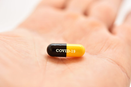 Drugs for COVID-19 treatmentの写真素材